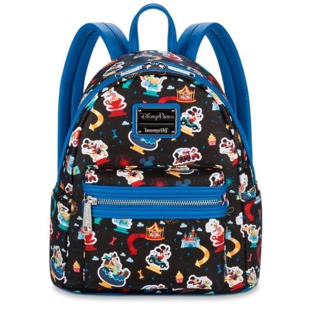 Loungefly Disney Parks Disneyland Mini Backpack - Like new!